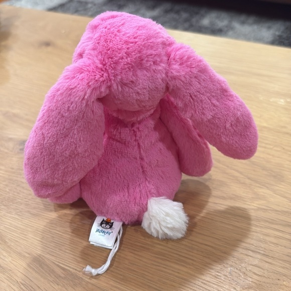 Jellycat little hot pink bashful bunny NWOT - Picture 3 of 7